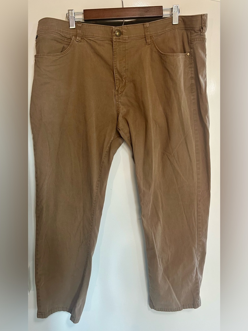 Tan English Laundry Tech Pants 40x29 Straight Leg Great Shape Utility pocket